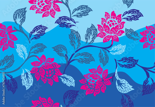 Batik Indonesian: is a technique of wax-resist dyeing applied to whole cloth, or cloth made using this technique originated from Indonesia.
