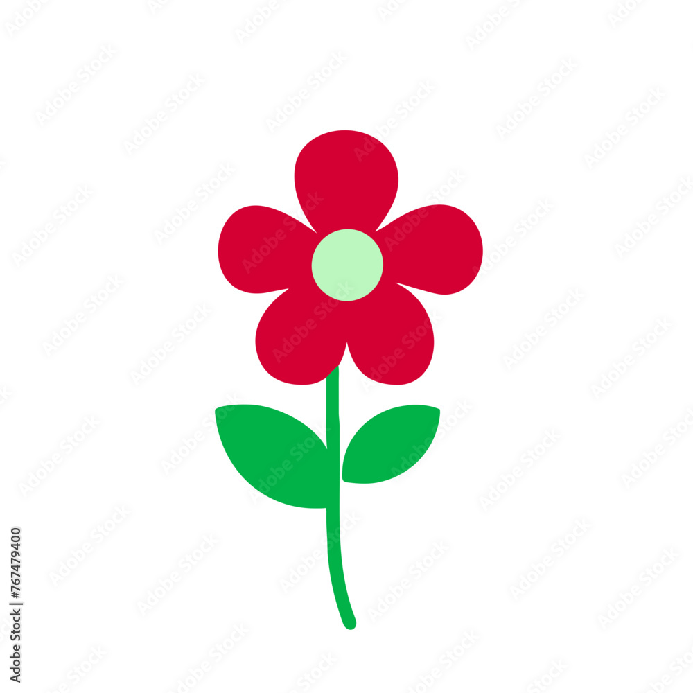 Flower vector icon illustration silhouette on a Transparent Background Flower vector icon illustration silhouette on a Transparent Background