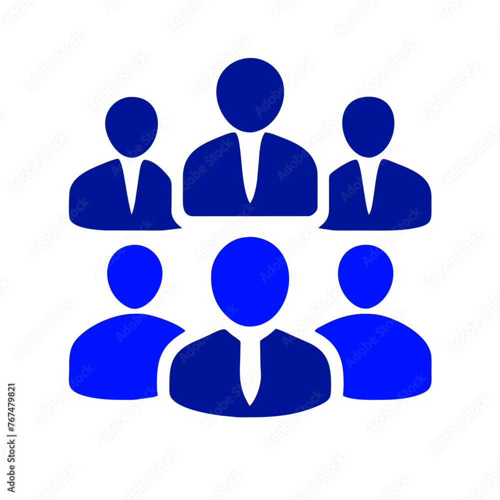 People vector icon illustration silhouette on a Transparent Background People vector icon illustration silhouette on a Transparent Background
