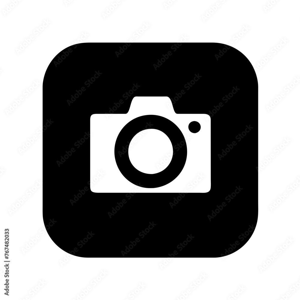 Photo camera vector icon on a Transparent Background Photo camera vector icon on a Transparent Background