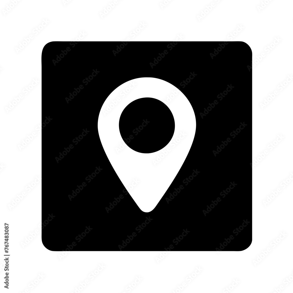 Map pin location icon. Modern GPS markers. Vector illustration on a Transparent Background Map pin location icon. Modern GPS markers. Vector illustration on a Transparent Background