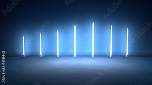 Abstract modern background with lights