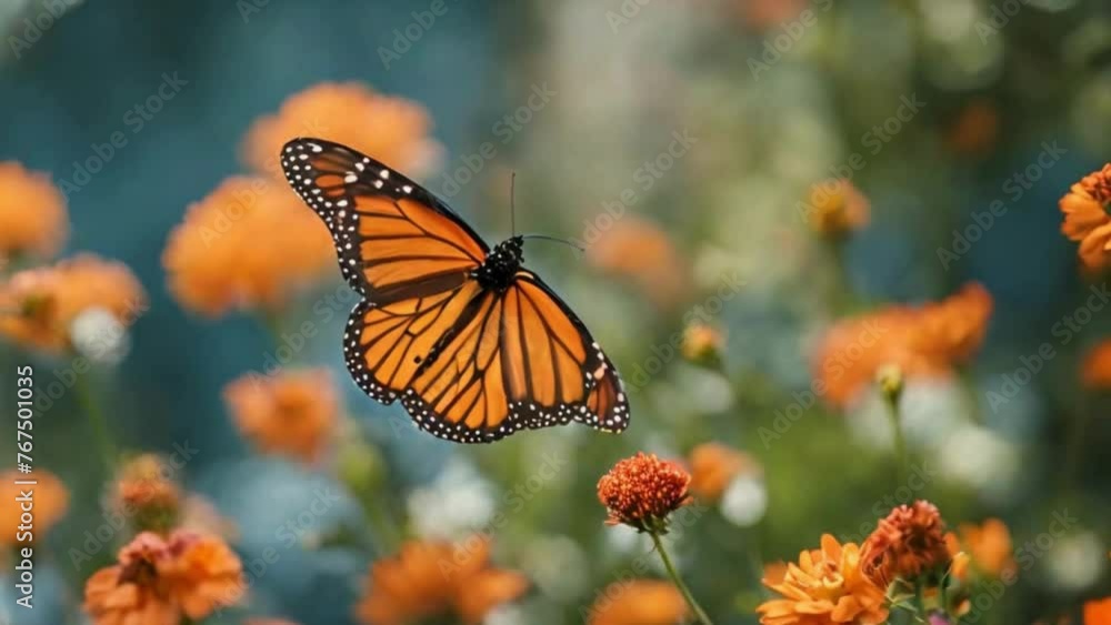 butterfly on flower butterfly on flower