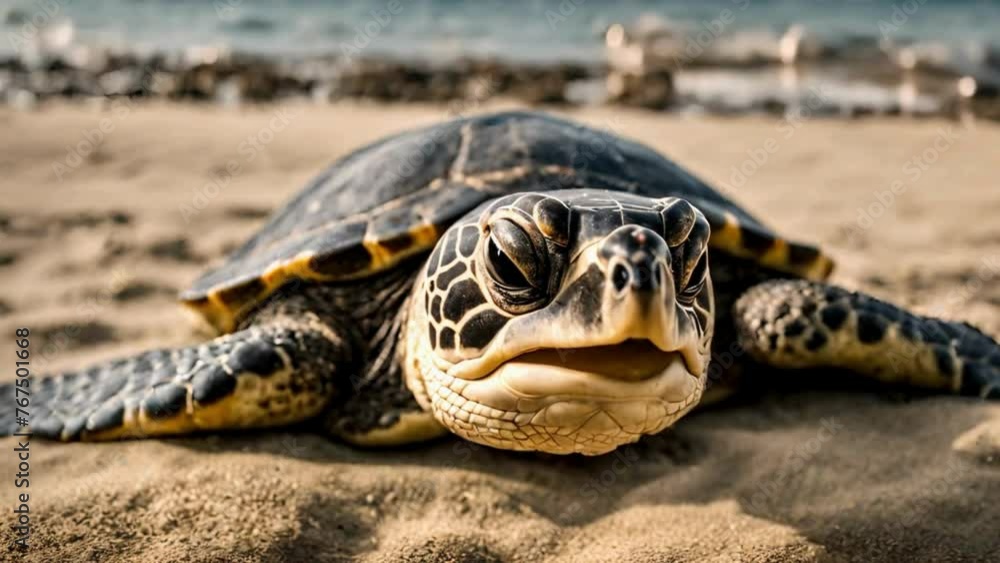 turtle on the beach turtle on the beach
