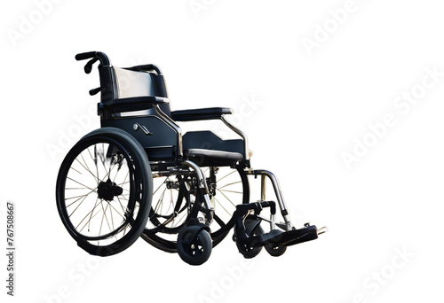 wheelchair isolated on white background