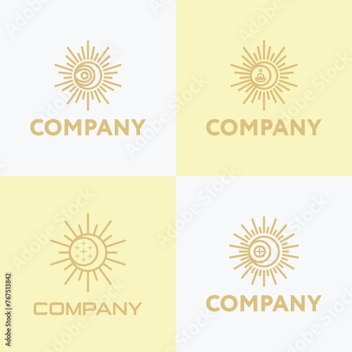 Sun  moon yoga. Simple, modern, unique.
