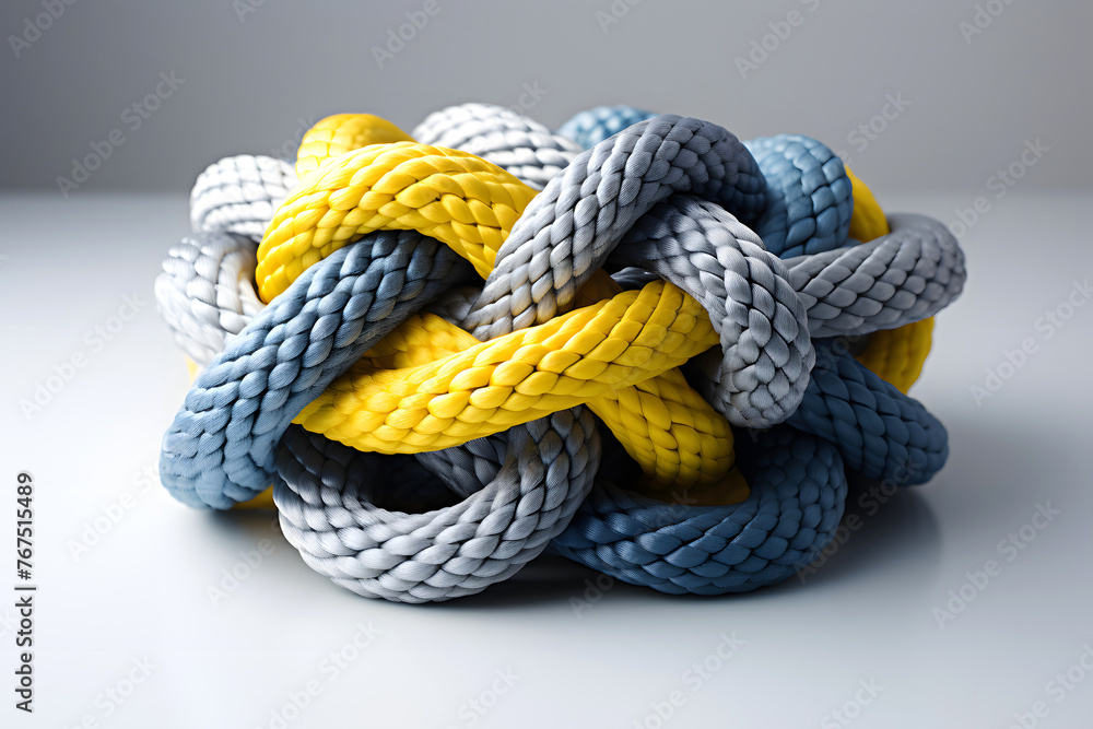 colored twisted rope made of durable material close-up. nautical rope. industrial insurance cable colored twisted rope made of durable material close-up. nautical rope. industrial insurance cable