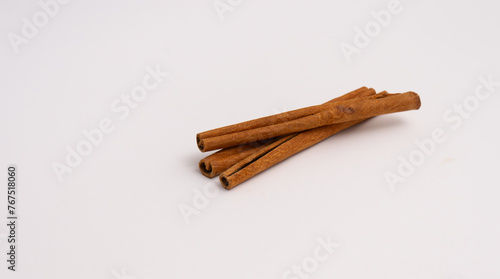 Cinnamon isolated on a white background (ID: 767518060)