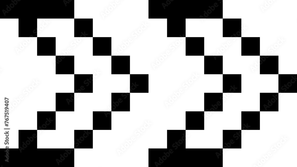 Pixel arrow Pixel arrow