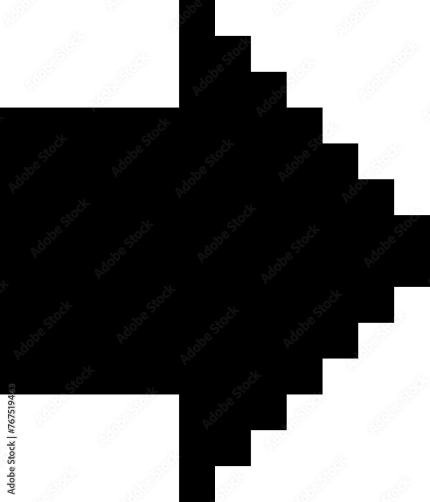 Pixel arrow Pixel arrow