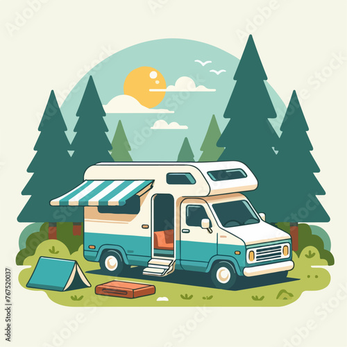 camping in the forest © arifinzainal1728
