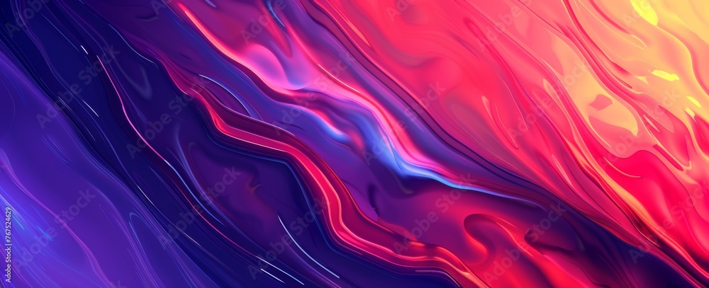 Mesmerizing fluid art with swirls of reds and purples creating a vibrant, hypnotic abstract background for creative design use.