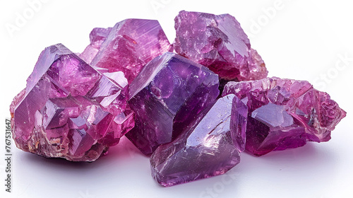 alexandrite stone white background