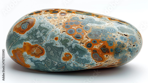 bacan stone white background