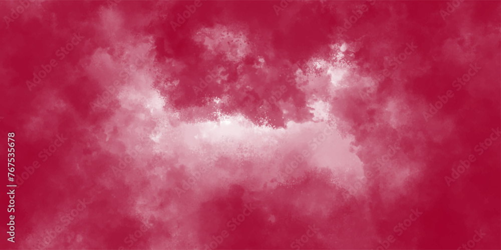 Smoke in red light on white background. background of smoke vapes, smoky illustration, transparent smoke brush effect cumulus clouds, vector art.