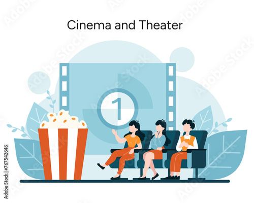 Movie enthusiasts immerse in the magic of film