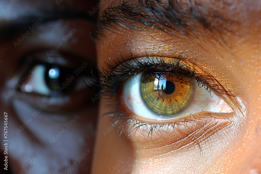 Eyes close-up Eyes close-up