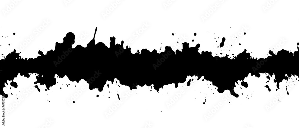 artistic texture of ink brush strokes, Isolated ink splashes and drops. Different handdrawn spray design, grunge splash artistic texture of ink brush strokes, Isolated ink splashes and drops. Different handdrawn spray design, grunge splash