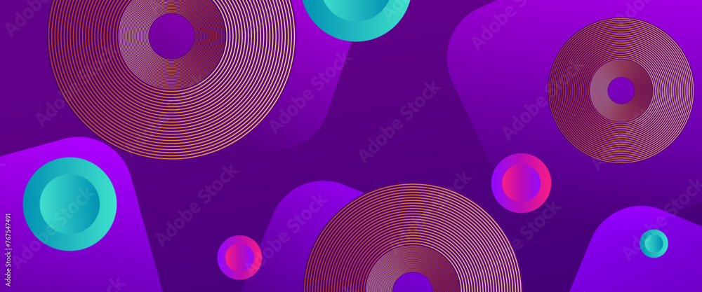 Blue red and purple violet vector minimalist modern abstract gradient banner with shapes. For website, banners, brochure, posters, flyer, card, and cover Blue red and purple violet vector minimalist modern abstract gradient banner with shapes. For website, banners, brochure, posters, flyer, card, and cover