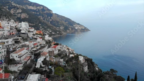 From the mountain to the sea in beautiful Positano photo
