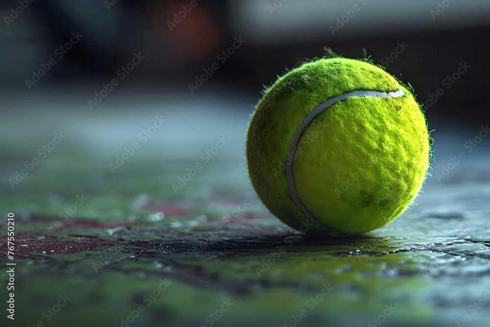 ball for big tennis. equipment and sports item