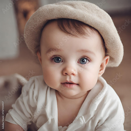 portrait of a baby