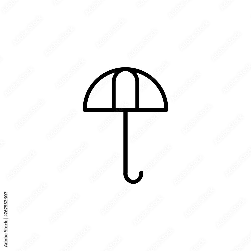 umbrella line icon umbrella line icon