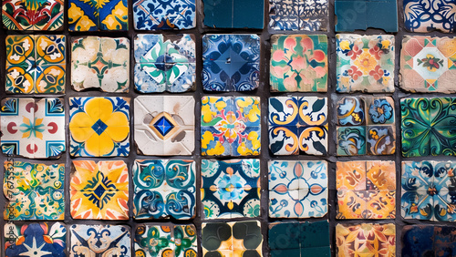 Vibrant Visions  Brazilian Mosaic Tiles