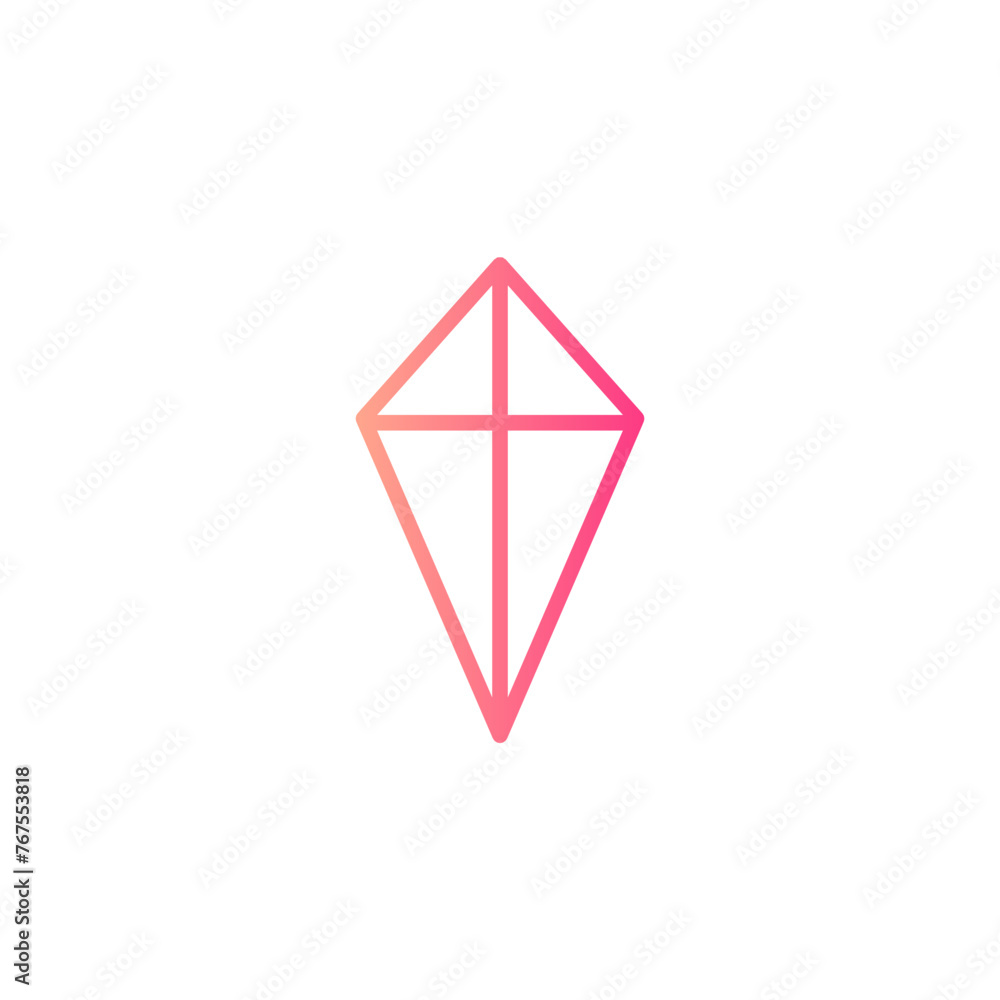 kite gradient icon kite gradient icon