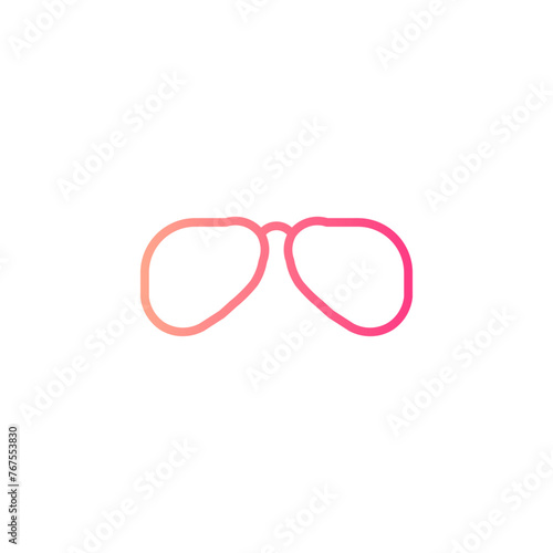 sunglasses gradient icon