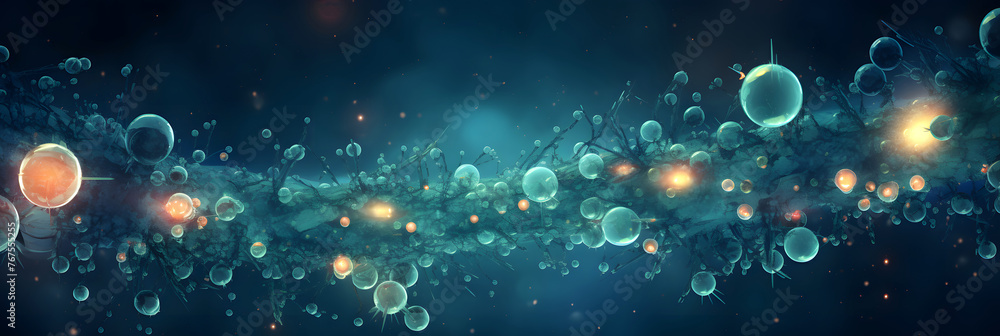 body cells, microbes, bacteria and viruses under a microscope. biological laboratory research. microbiology and disease science. health and immunity body cells, microbes, bacteria and viruses under a microscope. biological laboratory research. microbiology and disease science. health and immunity
