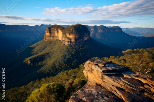 Picturesque Panorama of Blue Mountains: An Odyssey into Wilderness and Serenity