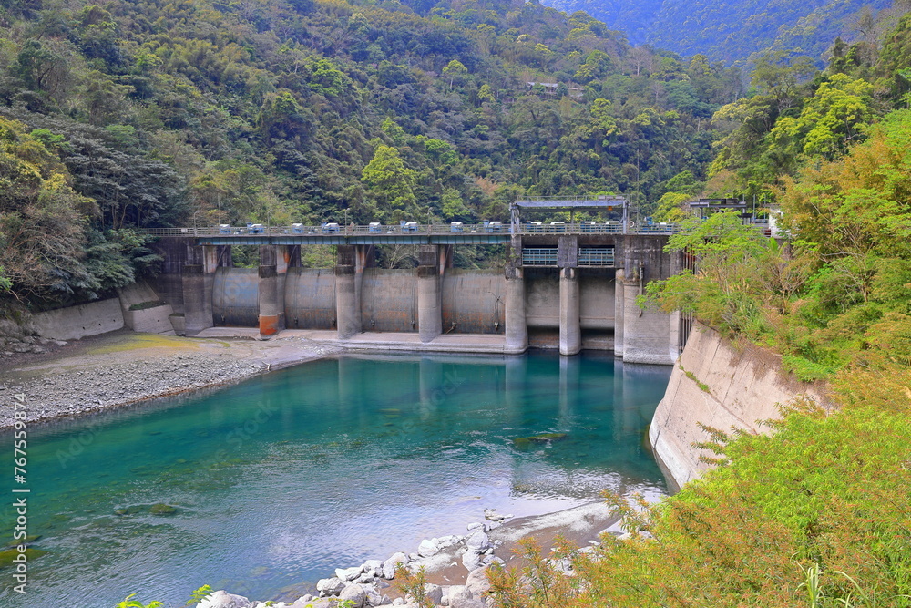 Neidong Forest Recreation Area situated at the upstream of Nanshih Creek, Wulai District, New Taipei City, Taiwan Neidong Forest Recreation Area situated at the upstream of Nanshih Creek, Wulai District, New Taipei City, Taiwan