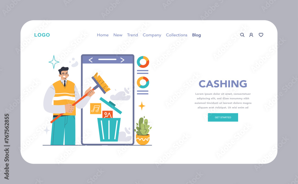 Website Optimization set. Flat vector illustration. Website Optimization set. Flat vector illustration.