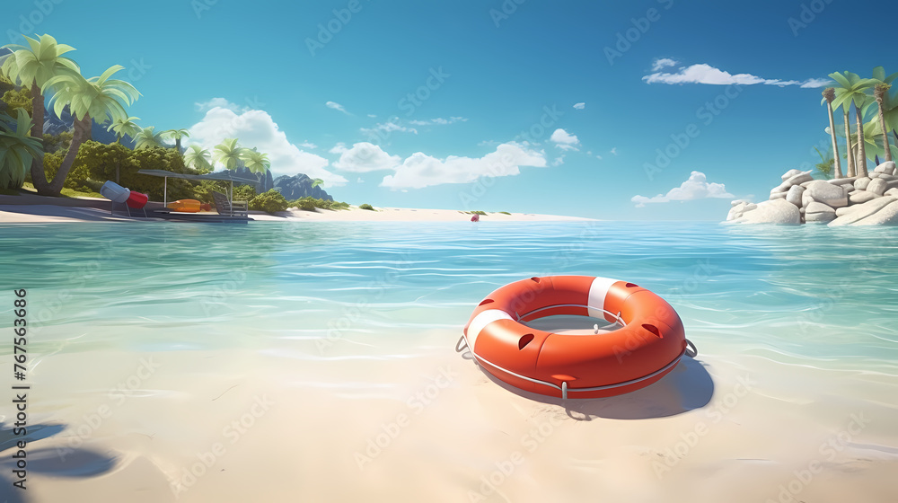 Lifebuoy, symbolizing safety and hope Lifebuoy, symbolizing safety and hope