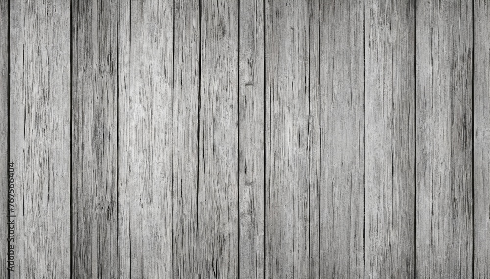 Obraz premium Texture of White and Grey Wood Panel for Backgrounds