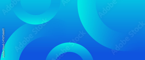 Blue vector gradient abstract banner design. Graphic design element modern style concept for background, banner, flyer, card, wallpaper, cover, or brochure