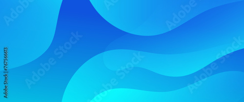 Blue vector abstract geometric shapes banner. For cover design, book design, poster, cd cover, flyer, website backgrounds or advertising