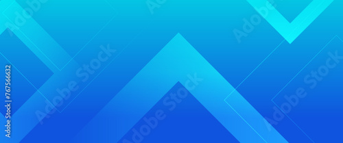 Blue vector gradient abstract banner with shapes elements. For background presentation, background, wallpaper, banner, brochure, web layout, and cover