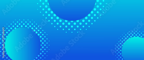 Blue minimal geometric shape abstract banner. For business banner, formal backdrop, prestigious voucher, luxe invite, wallpaper and background