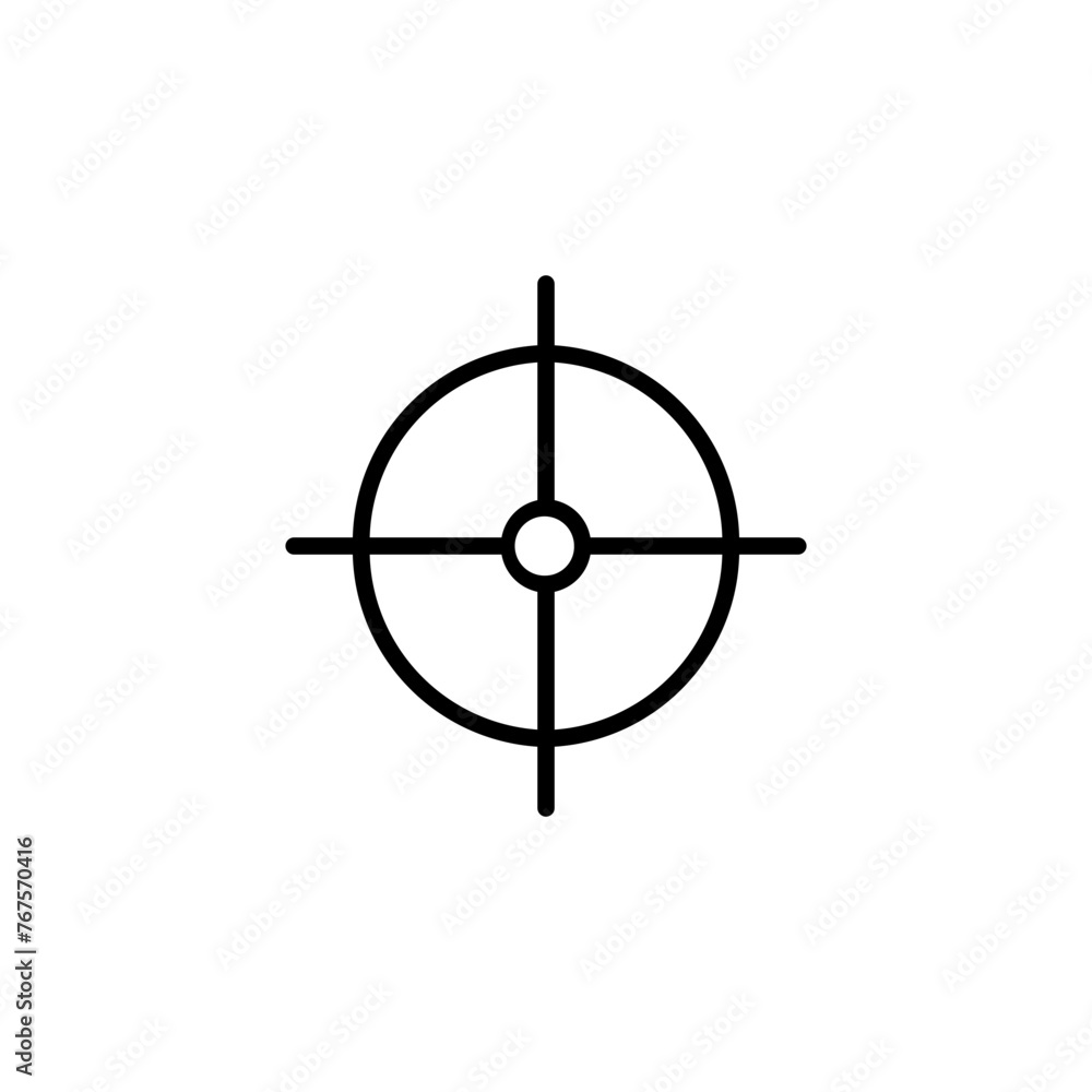 target line icon target line icon