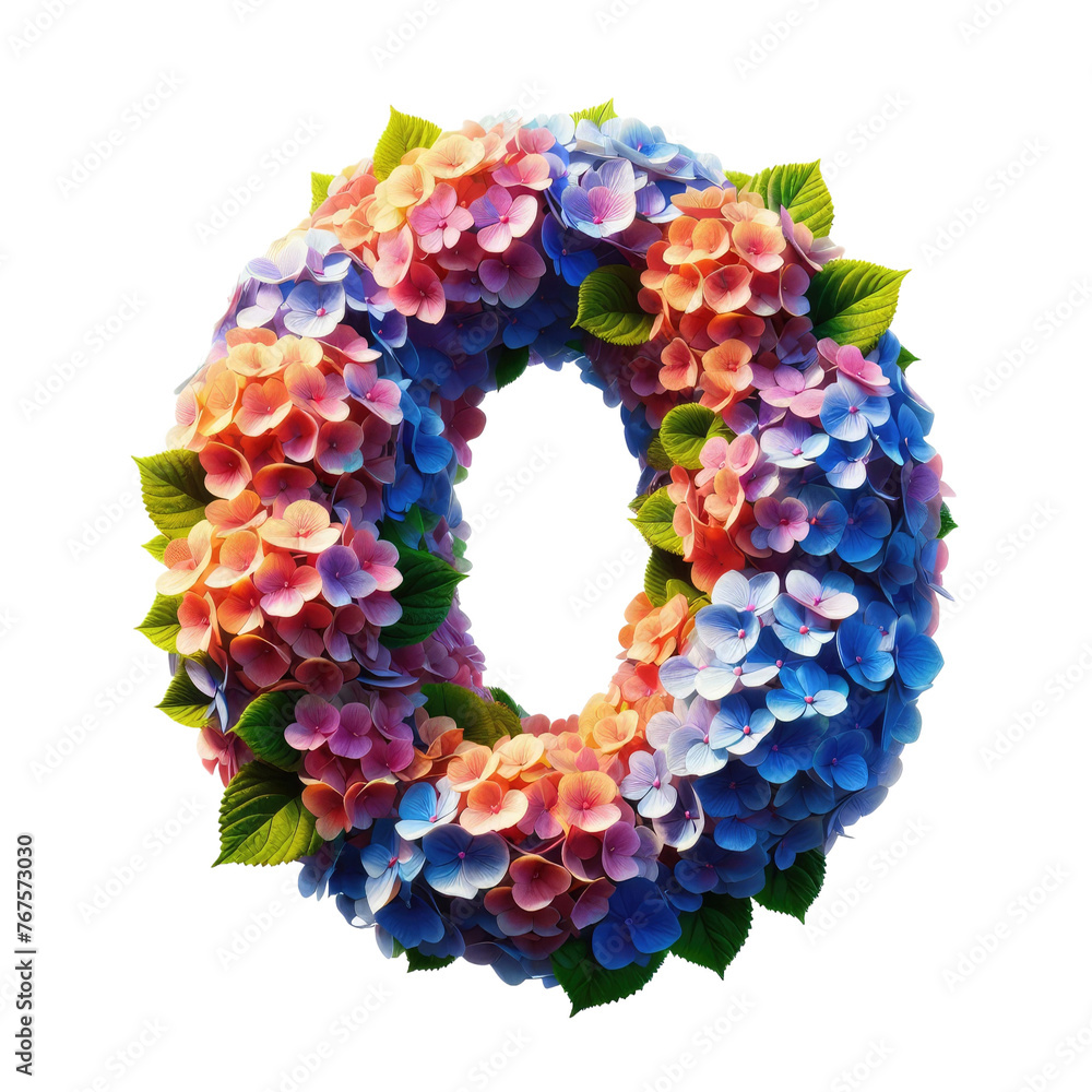 Isolated 3D Number on a Clear PNG Canvas, Generative AI Isolated 3D Number on a Clear PNG Canvas, Generative AI