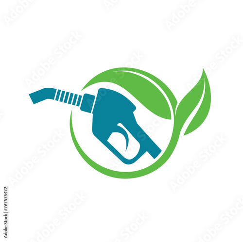 illustration of biofuel, biofuel symbol, vector art.