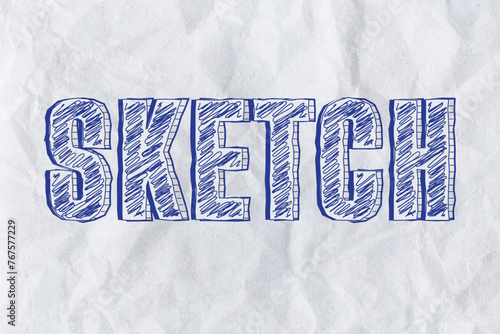 Sketch Text Effect