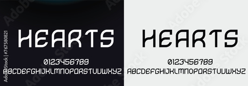 Elegant luxury organic display font vector