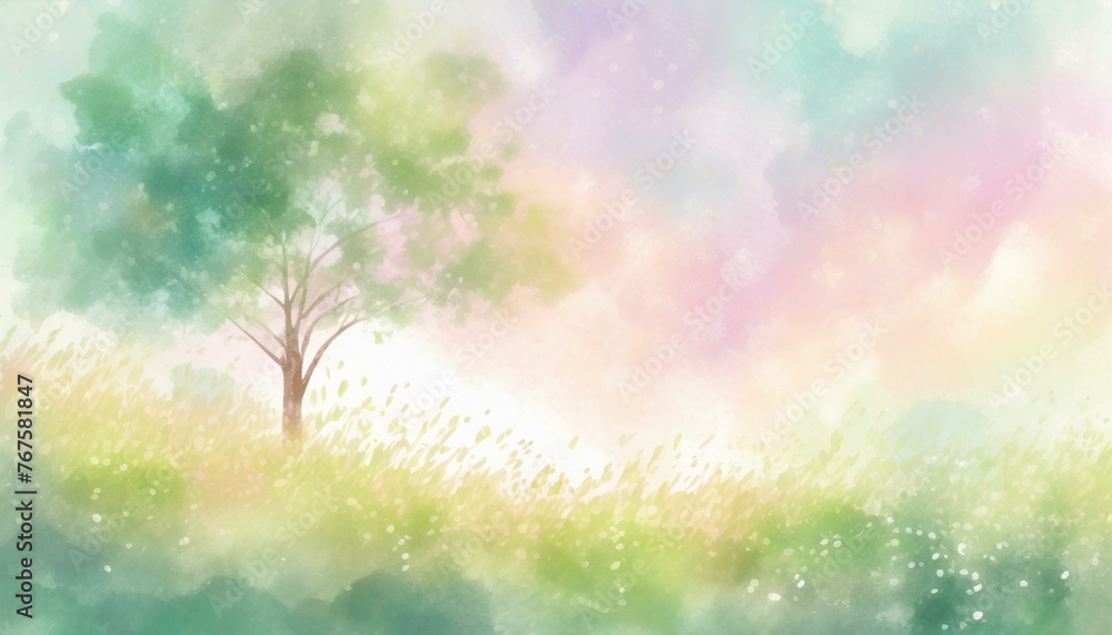 Abstract background inspired by a beautiful wide meadow.