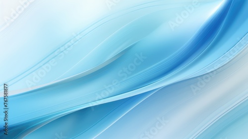 soft blue curves and flowing lines background