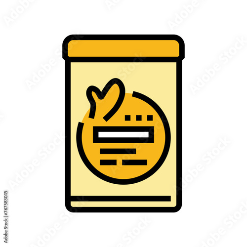 barrier cream ppe protective equipment color icon vector. barrier cream ppe protective equipment sign. isolated symbol illustration