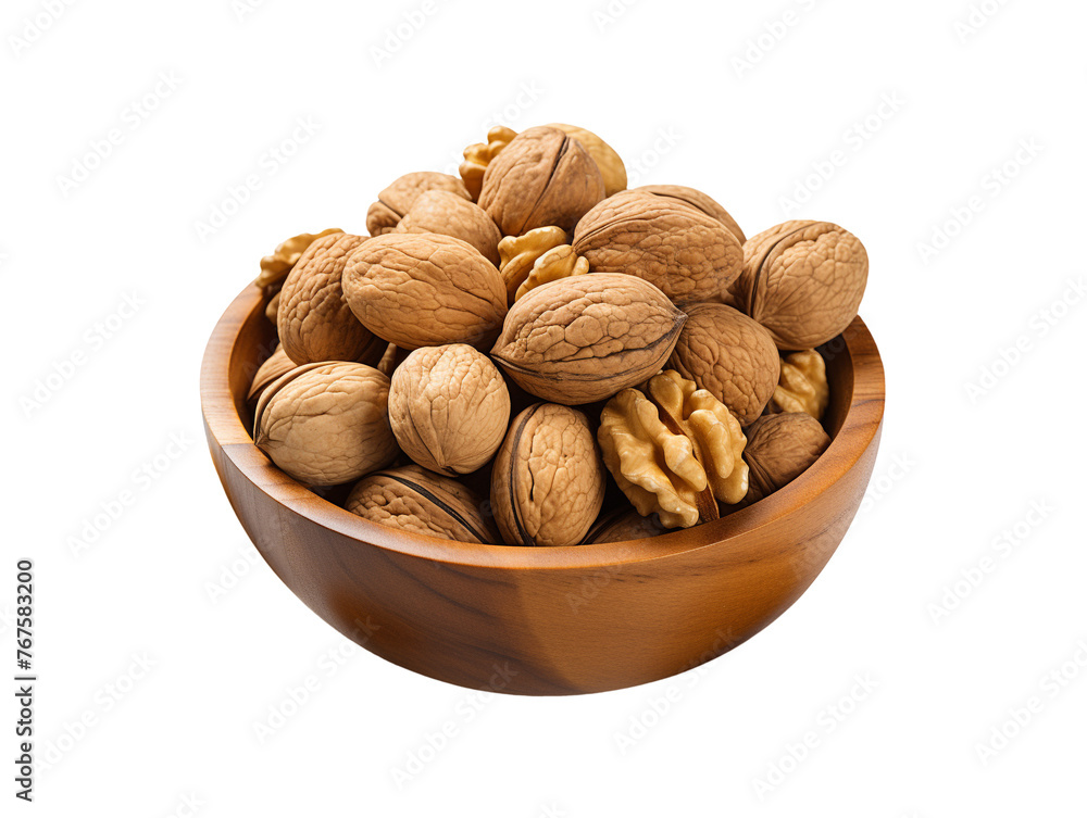 bowl of walnuts