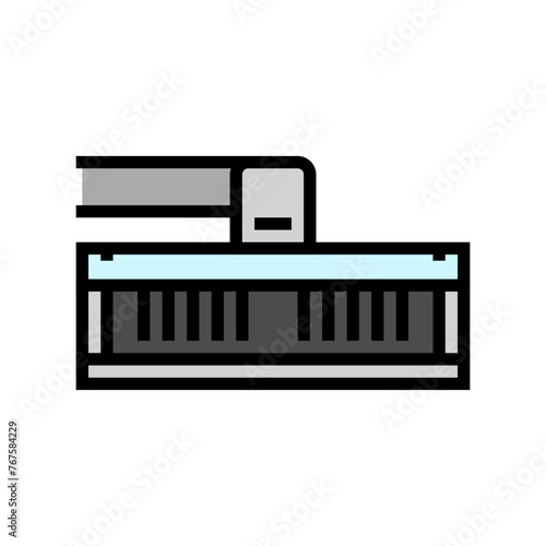 range hood restaurant equipment color icon vector. range hood restaurant equipment sign. isolated symbol illustration
